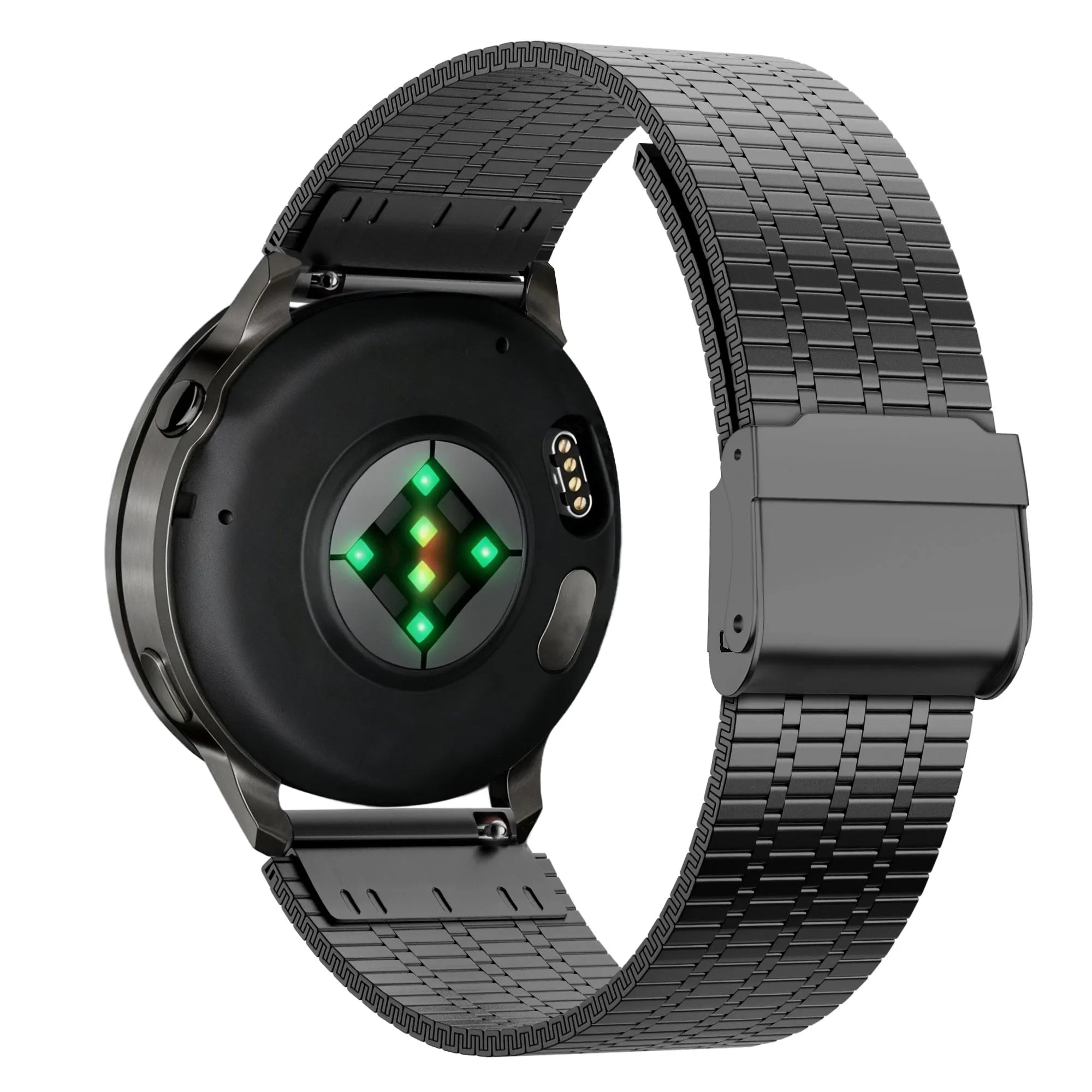 Bandz Correa acero ajustable Garmin D2 Air X15 (negro)