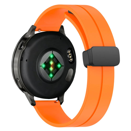 Bandz Correa silicona con hebilla Garmin Venu 2 (naranja)
