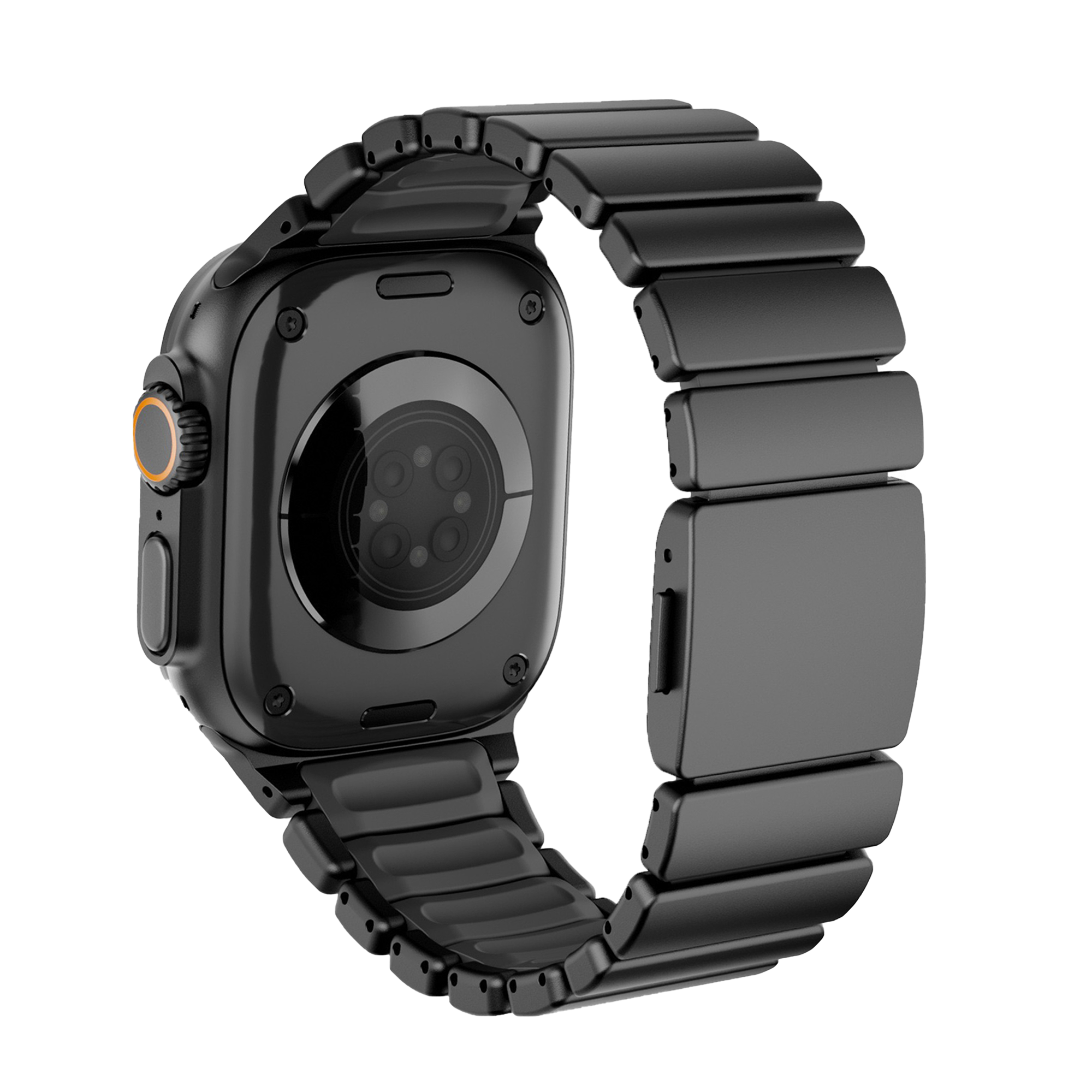 Bandz Correa titanio 'Hybrid' Apple Watch Ultra (negro)