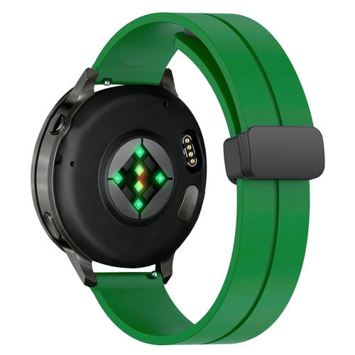 Bandz Correa silicona con hebilla Garmin Venu 3 (verde)