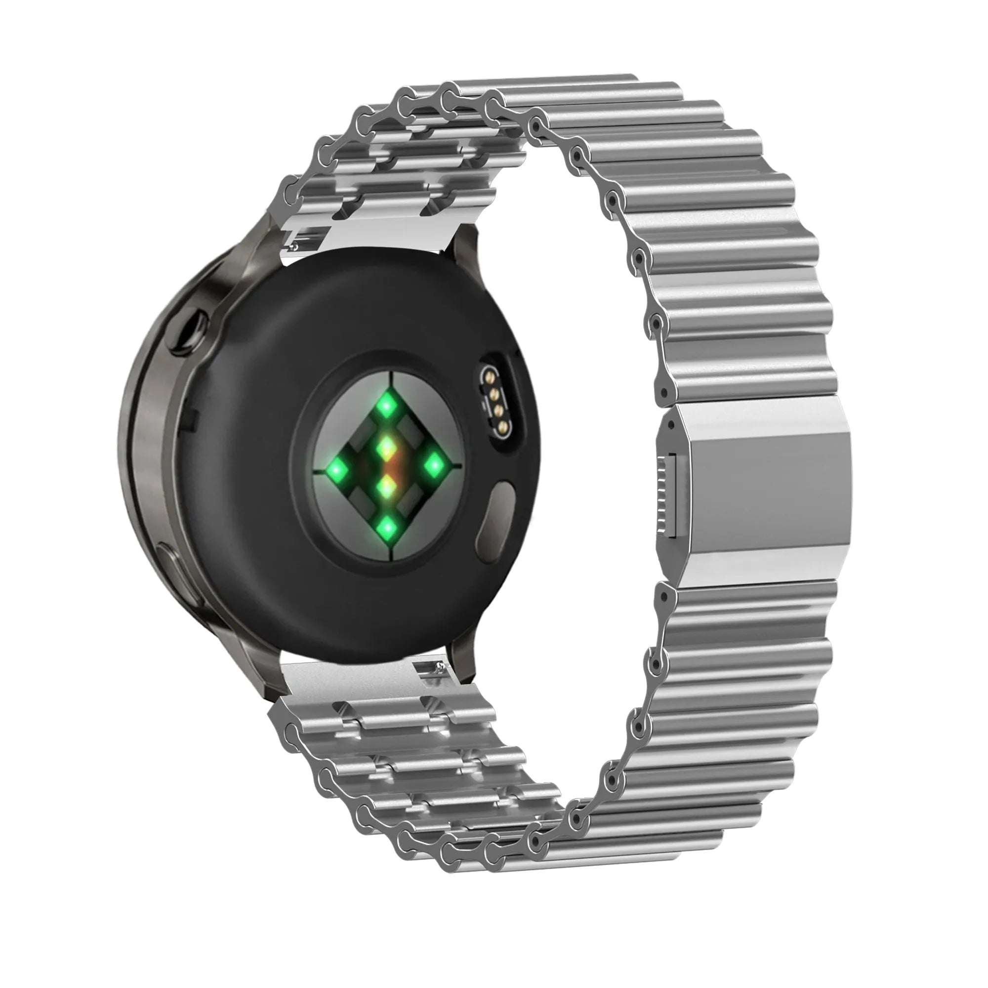 Bandz Correa acero premium 'Ocean' Suunto Race (S) (plateado)