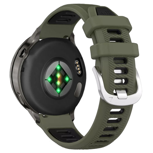 Bandz Correa deportiva con hebilla Garmin Venu 4 - 41mm (verde oliva/negro)