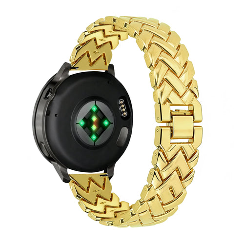 Bandz Garmin Venu 4 - 41mm Metal Strap 'V-Type' (Gold)