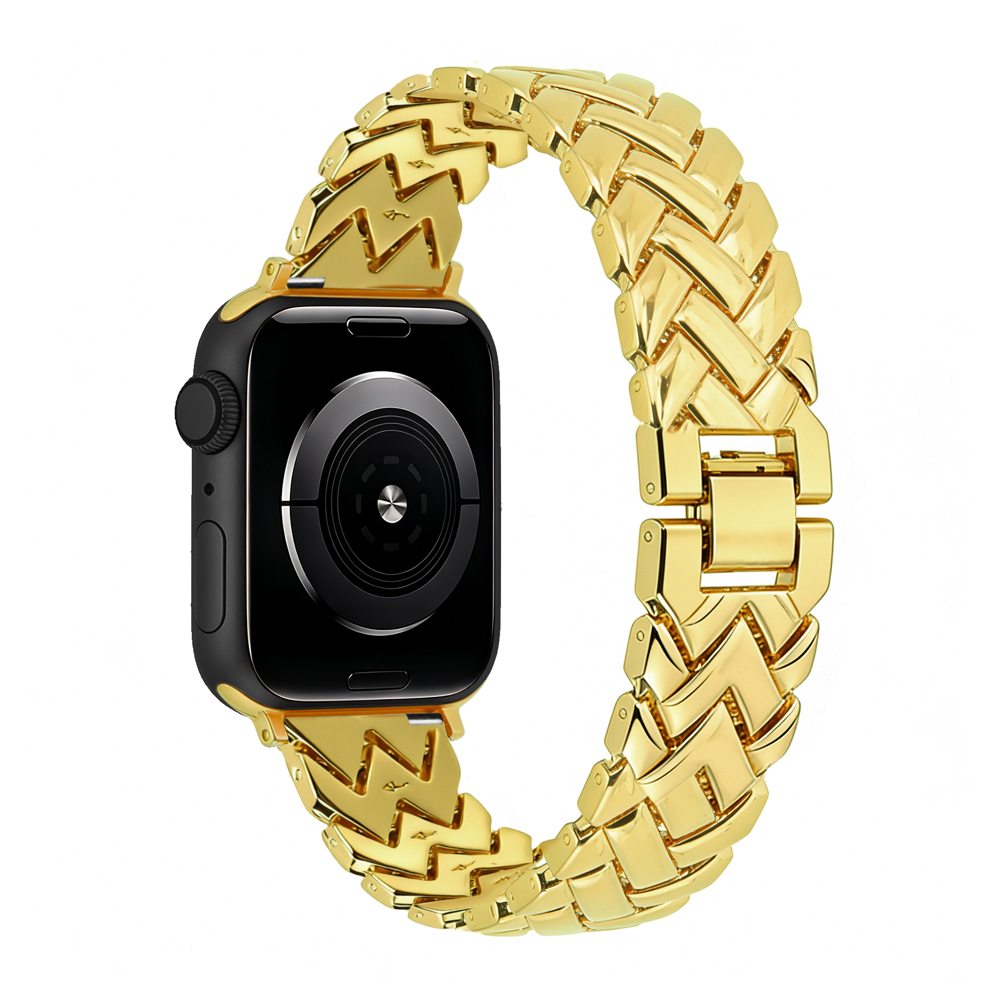 Bandz Correa metálica 'V-Type' Apple Watch (dorado)
