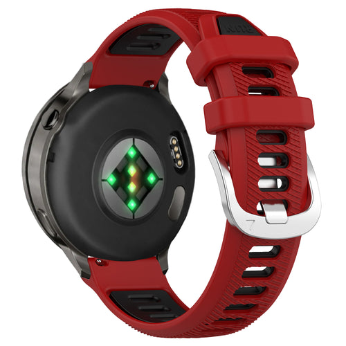 Bandz Garmin Venu 3s Sport Strap with Buckle (Red/Black)
