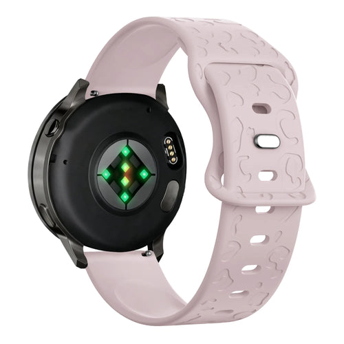 Bandz Correa silicona 'Leopard' Garmin Vivomove Sport (rosa)