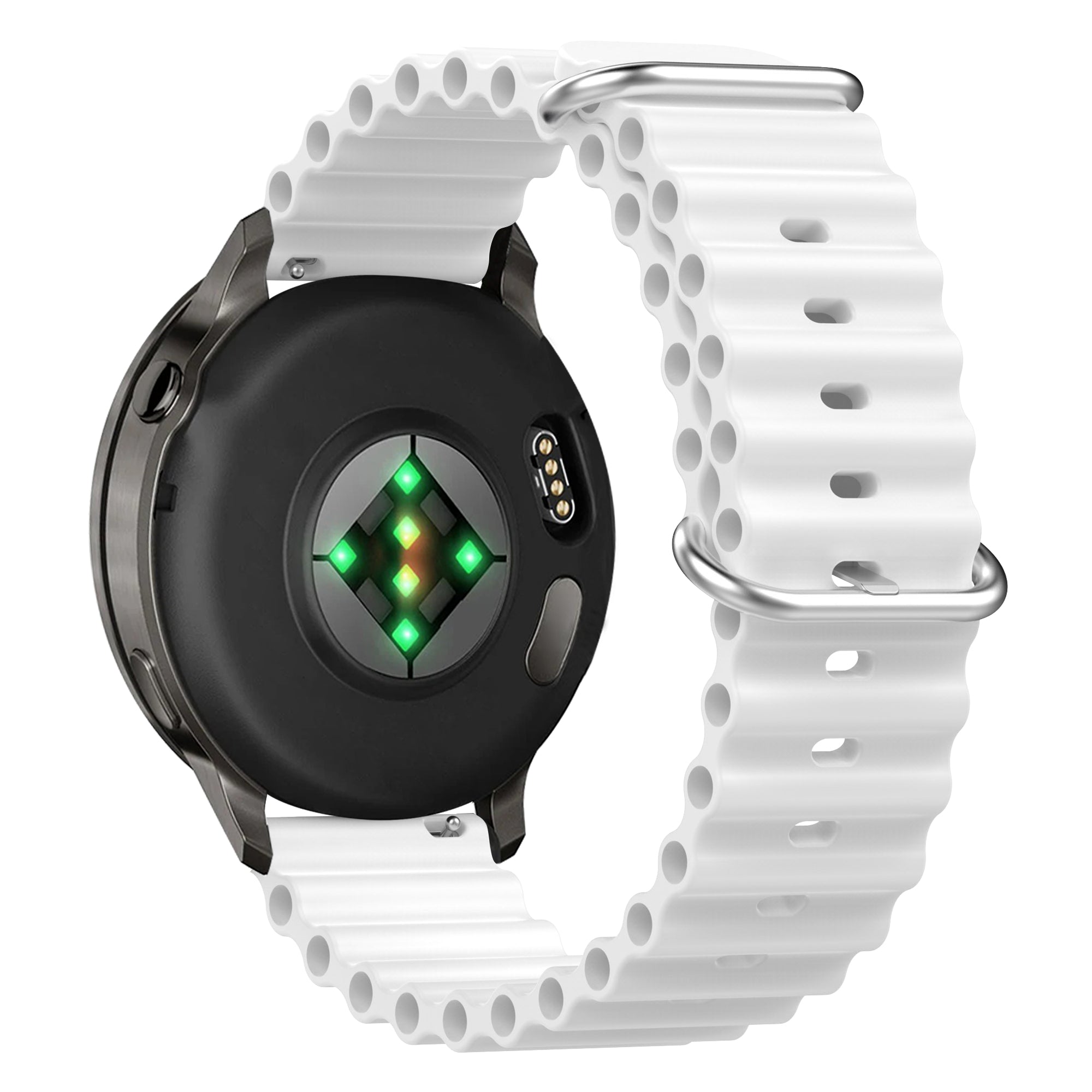 Bandz Correa Ocean 'Classic' Garmin Vivomove Style (blanco)