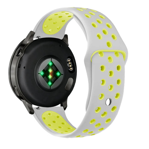 Bandz Correa deportiva 'Deluxe' Garmin Approach S50 (gris/amarillo)