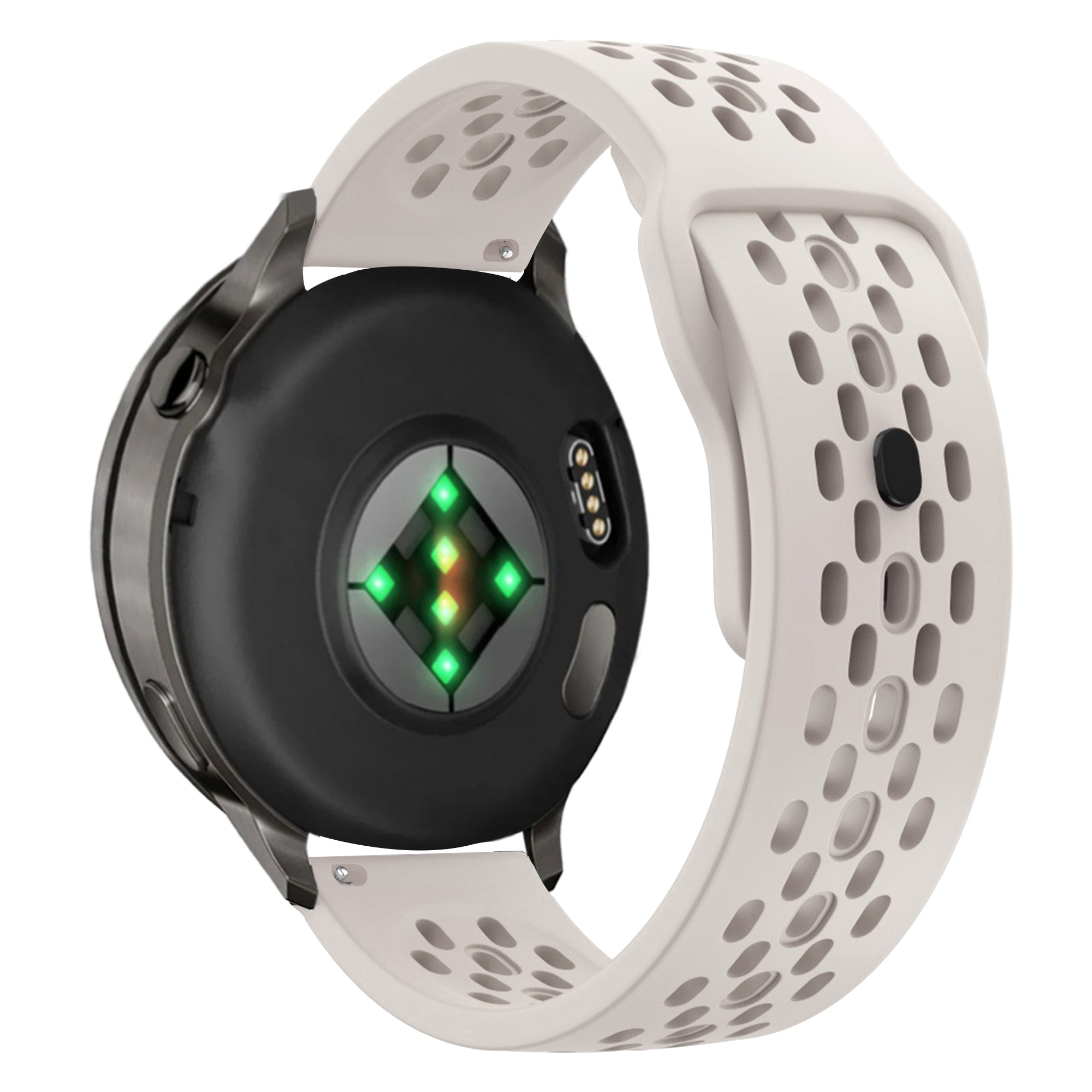 Bandz Correa silicona 'Air' Garmin Forerunner 245 (blanco estrella)