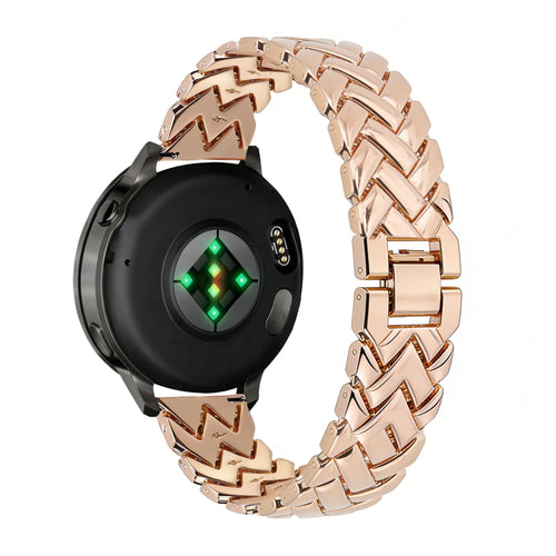 Bandz Huawei Watch GT 7 - 41mm Metal Strap 'V-Type' (Rose Gold)