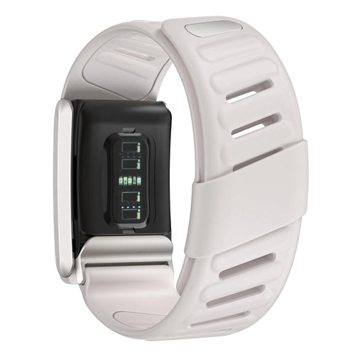 Correa deportiva compatible con Whoop 4.0 (blanco estrella)
