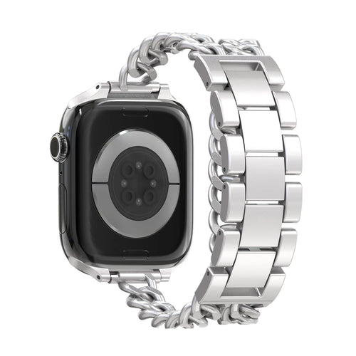 Bandz Correa acero 'Double Tour' Apple Watch (blanco estrella)