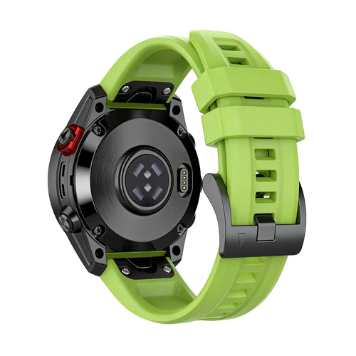 Bandz Garmin D2 Mach 1 Pro Silicone Strap 'Classic' (Light Green)