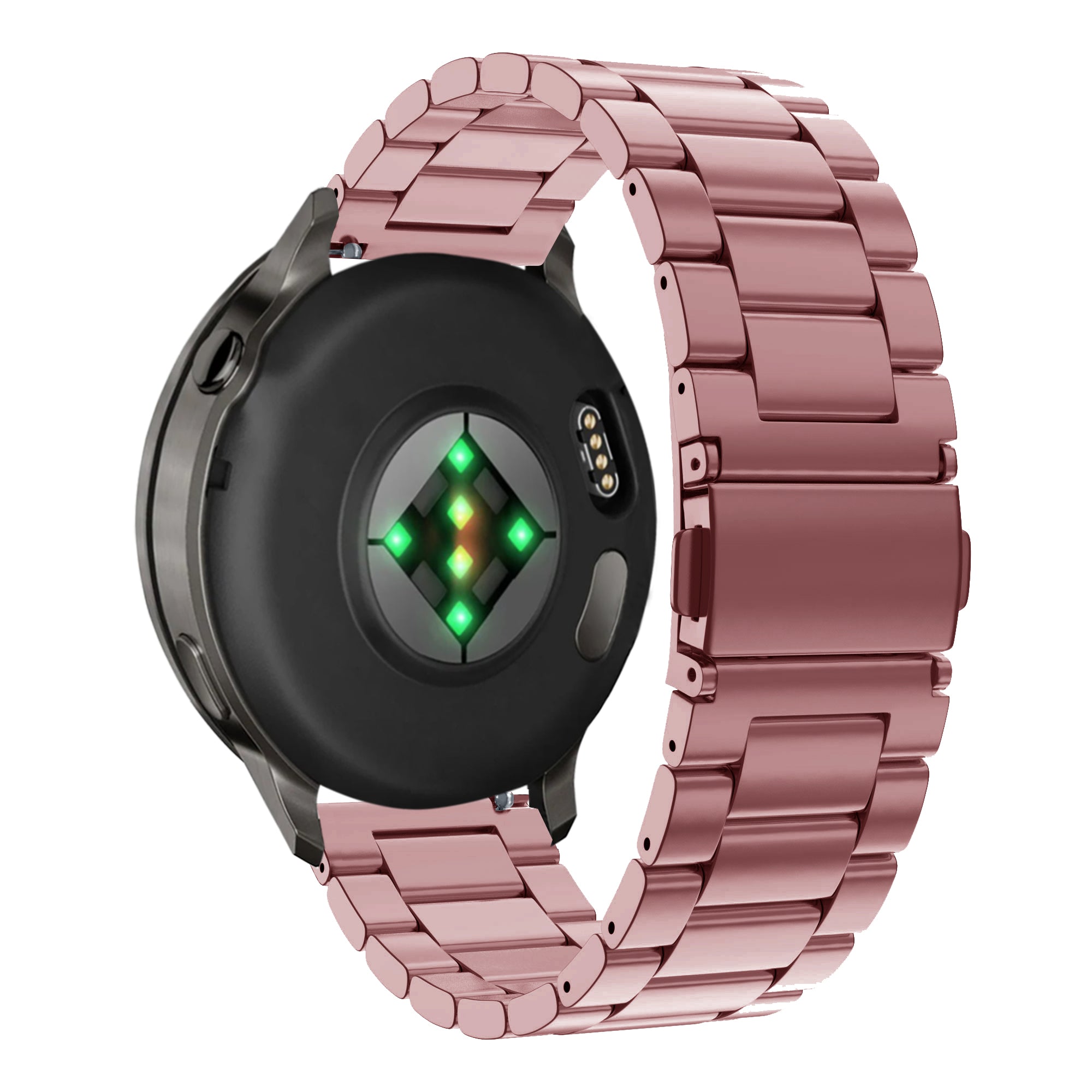 Bandz Correa acero 'Classic' Garmin Forerunner 255s (rosa)