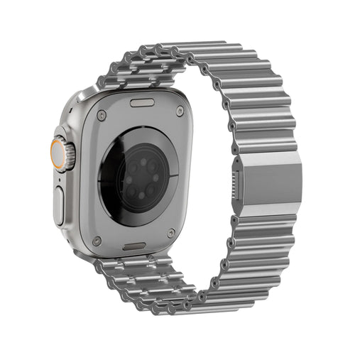 Bandz Correa acero premium 'Ocean' Apple Watch (titanio)