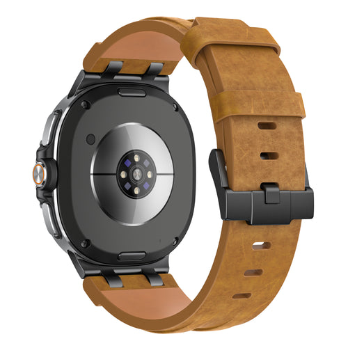 Correa cuero sólida Samsung Galaxy Watch 9 - 40mm (marrón)