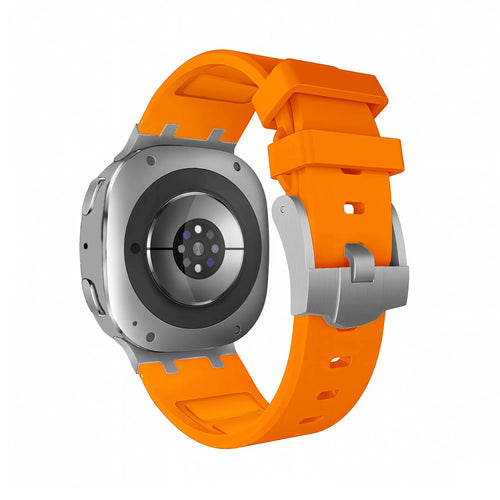 Bandz Correa silicona 'Luxe Liquid' Samsung Galaxy Watch 8 Classic (naranja)