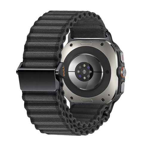 Correa nylon Outdoor Samsung Galaxy Watch Ultra (negro)