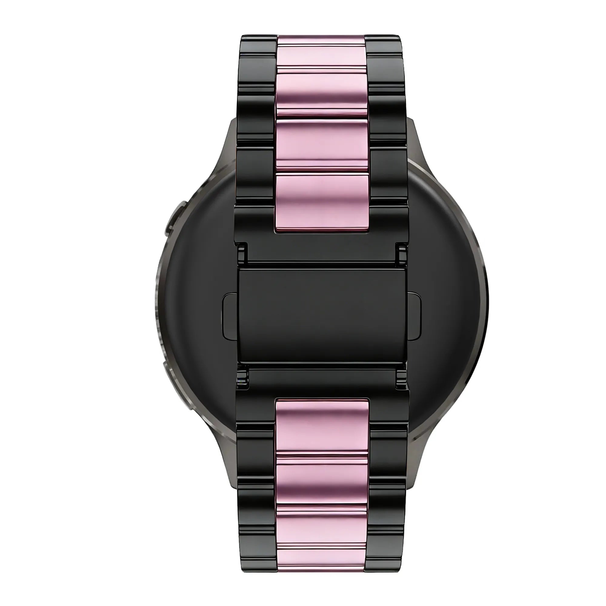 Bandz Correa acero 'Classic' Garmin Vivomove 3s (negro/rosa)