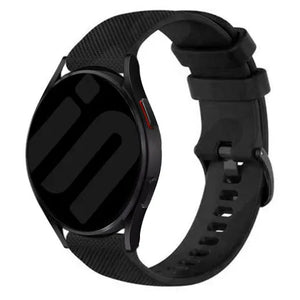 Oppo Watch X3 Premium Silicone Strap (Black)