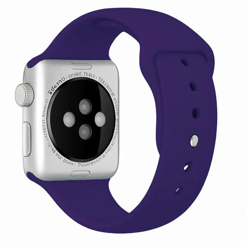 Apple Watch Silicone Strap (Purple)