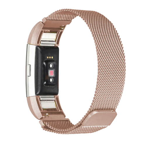 Correa milanese Fitbit Charge 3 (oro rosa)
