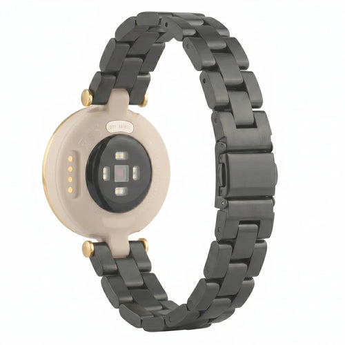 Correa acero Garmin Lily (negra)