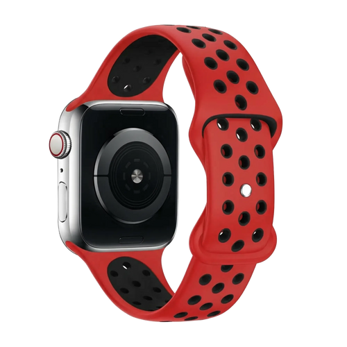Correa Apple Watch deportiva (roja/negra)