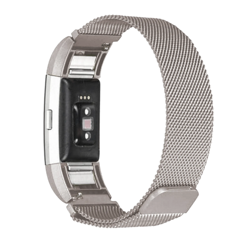 Correa milanesa Fitbit Charge 4 (blanco estrella)