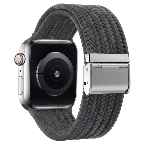 Correa trenzada Apple Watch (gris espacial)