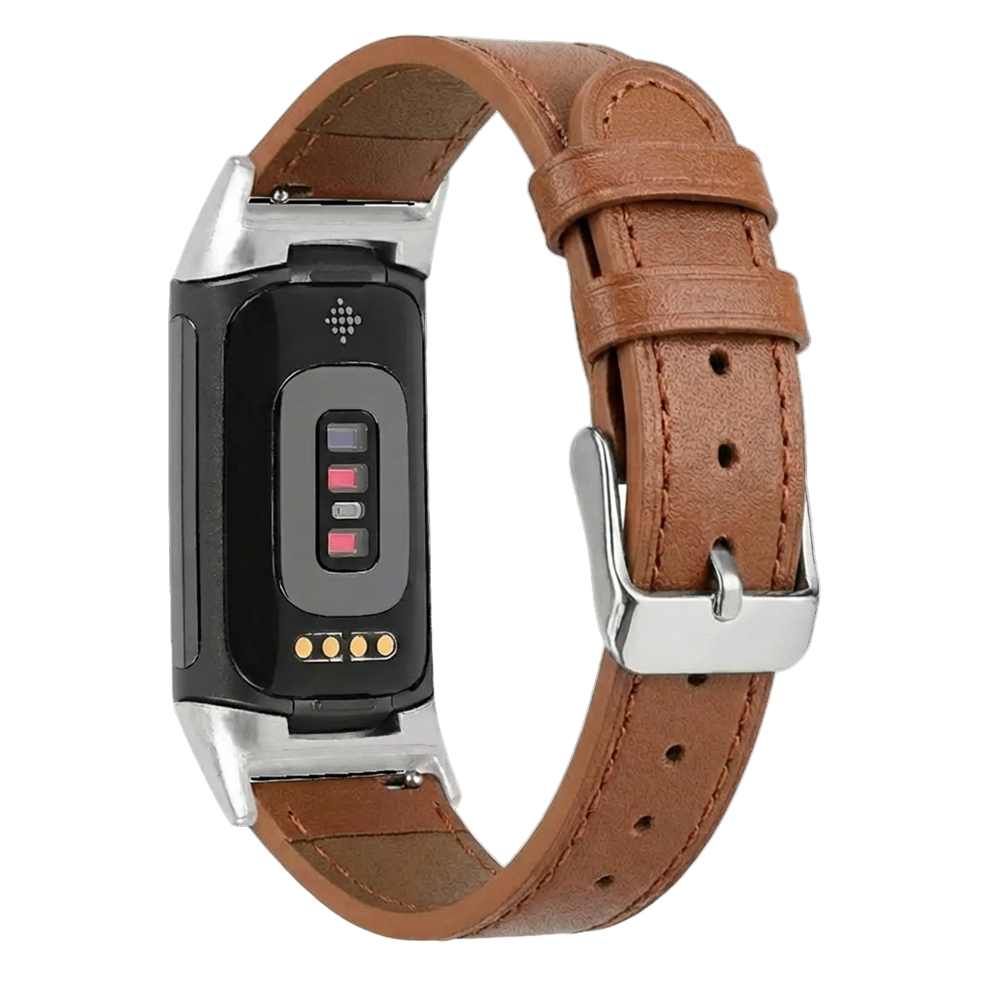 Correa cuero Fitbit Charge 5 (marrón)