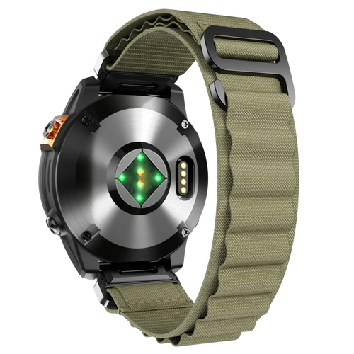 Correa Alpine Garmin Forerunner 965 (aceituna)