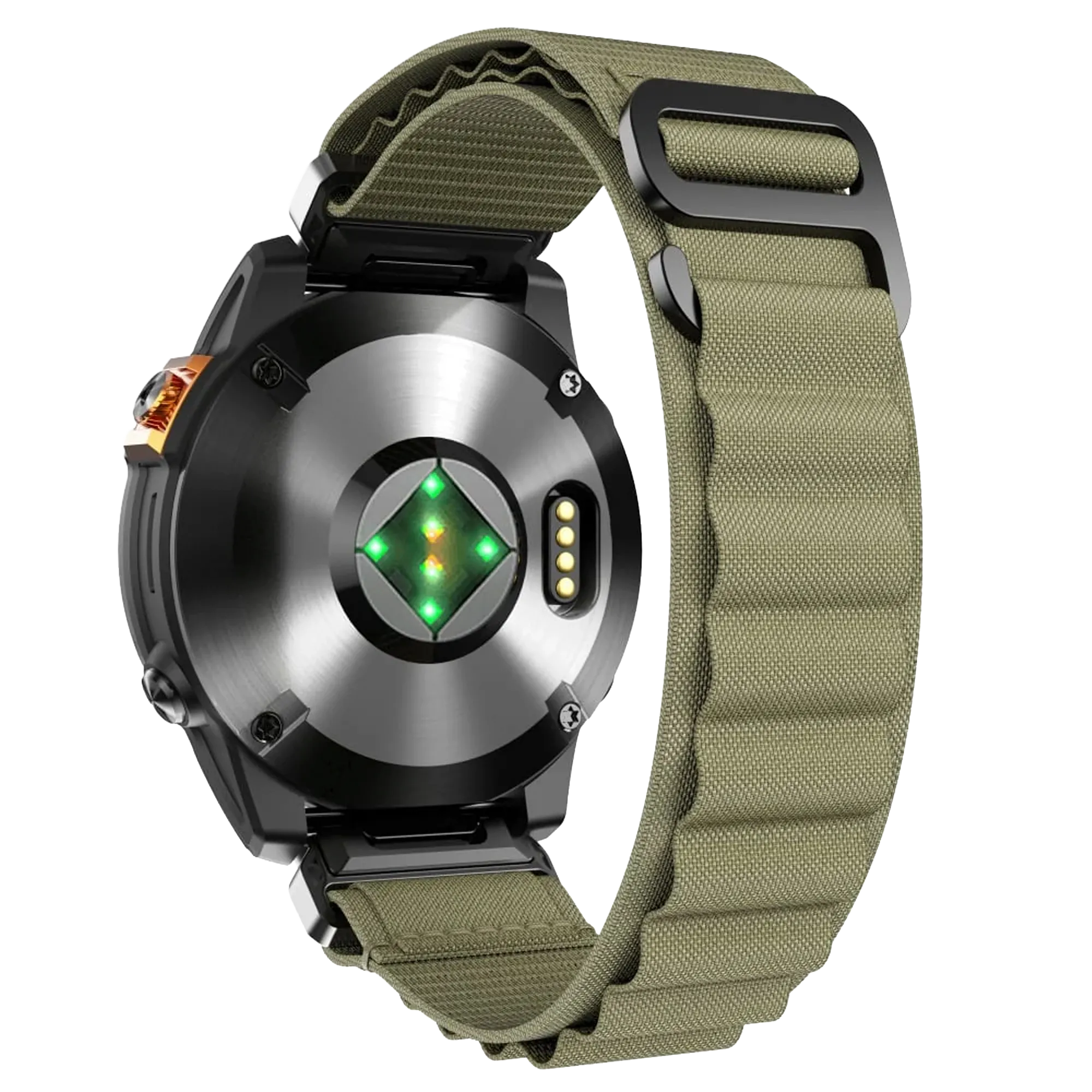 Correa Alpine Garmin Forerunner 965 (aceituna)