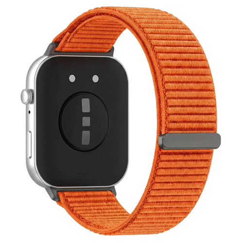Huawei Watch Fit 4 Pro Nylon Wave Strap (Orange)