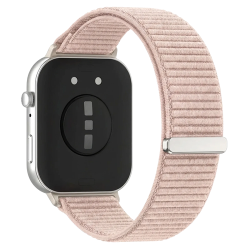 Huawei Watch Fit 4 Pro Nylon Wave Strap (Light Pink)