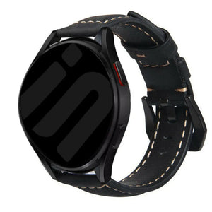 Correa cuero Suunto 9 Peak (negro)