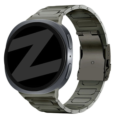 Bandz Correa titanio 'Deluxe' Samsung Galaxy Watch 8 - 40mm (grafito)