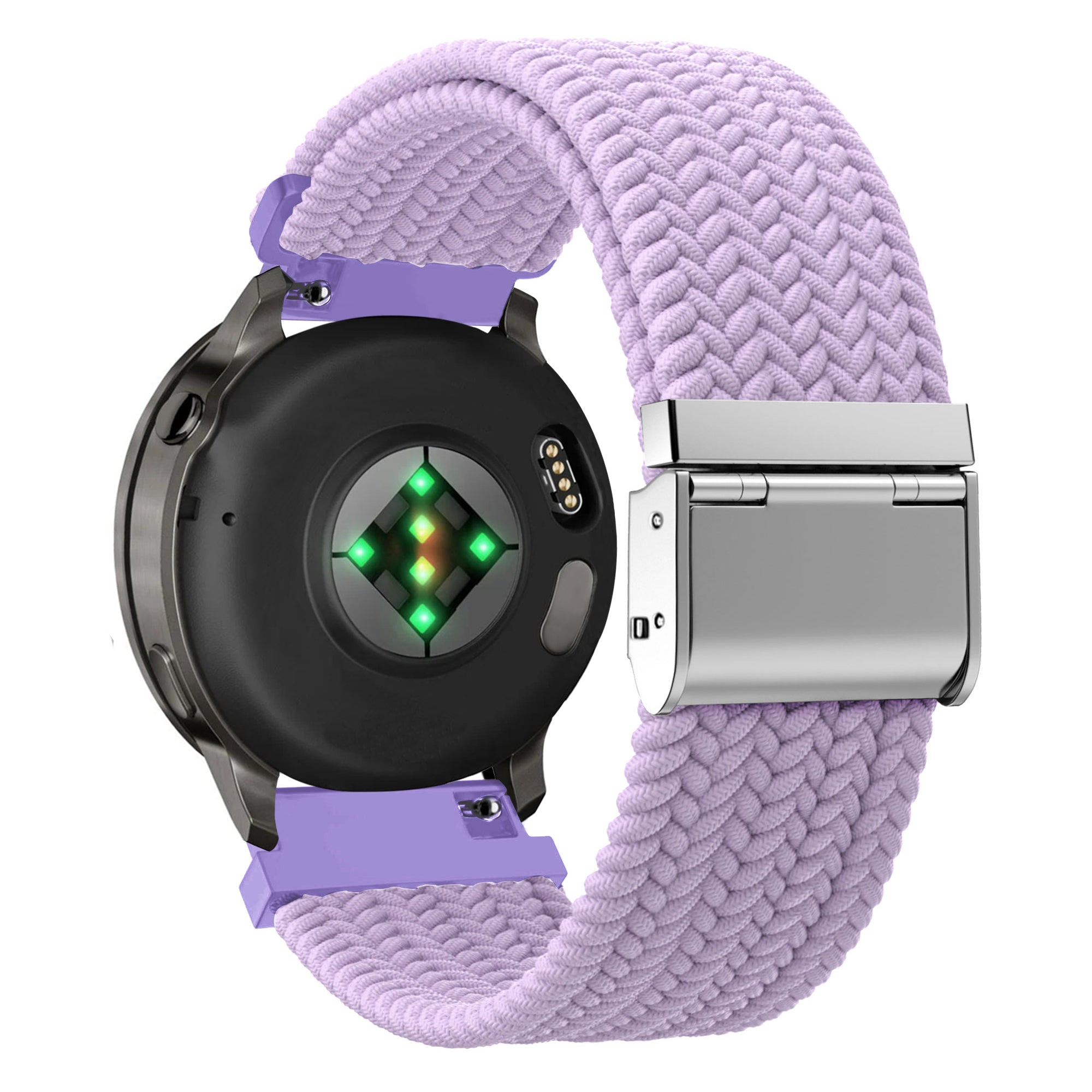 Bandz Correa nylon tejida Garmin Forerunner 170 (púrpura claro)