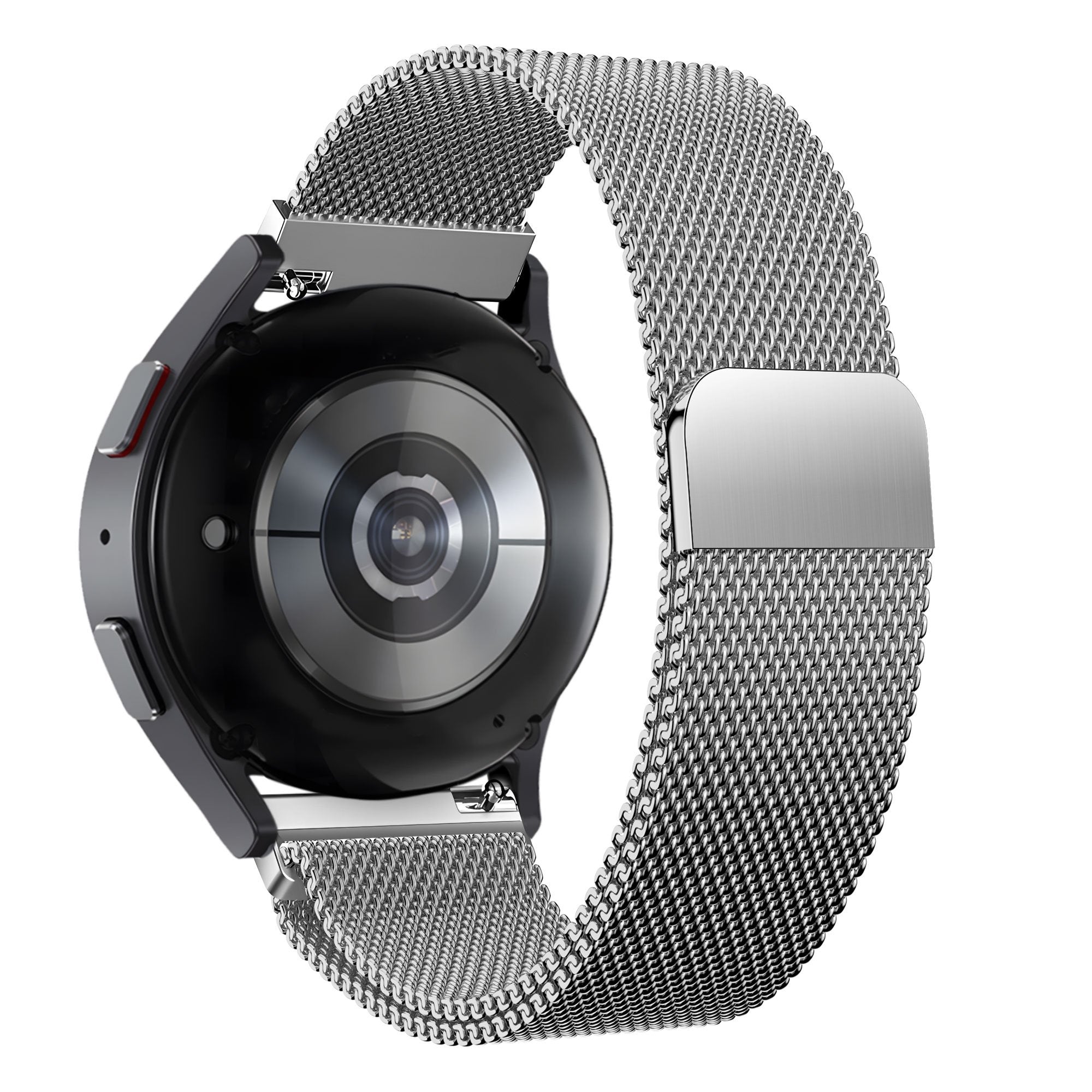 Bandz Correa milanesa Garmin Forerunner 255 (plateada)