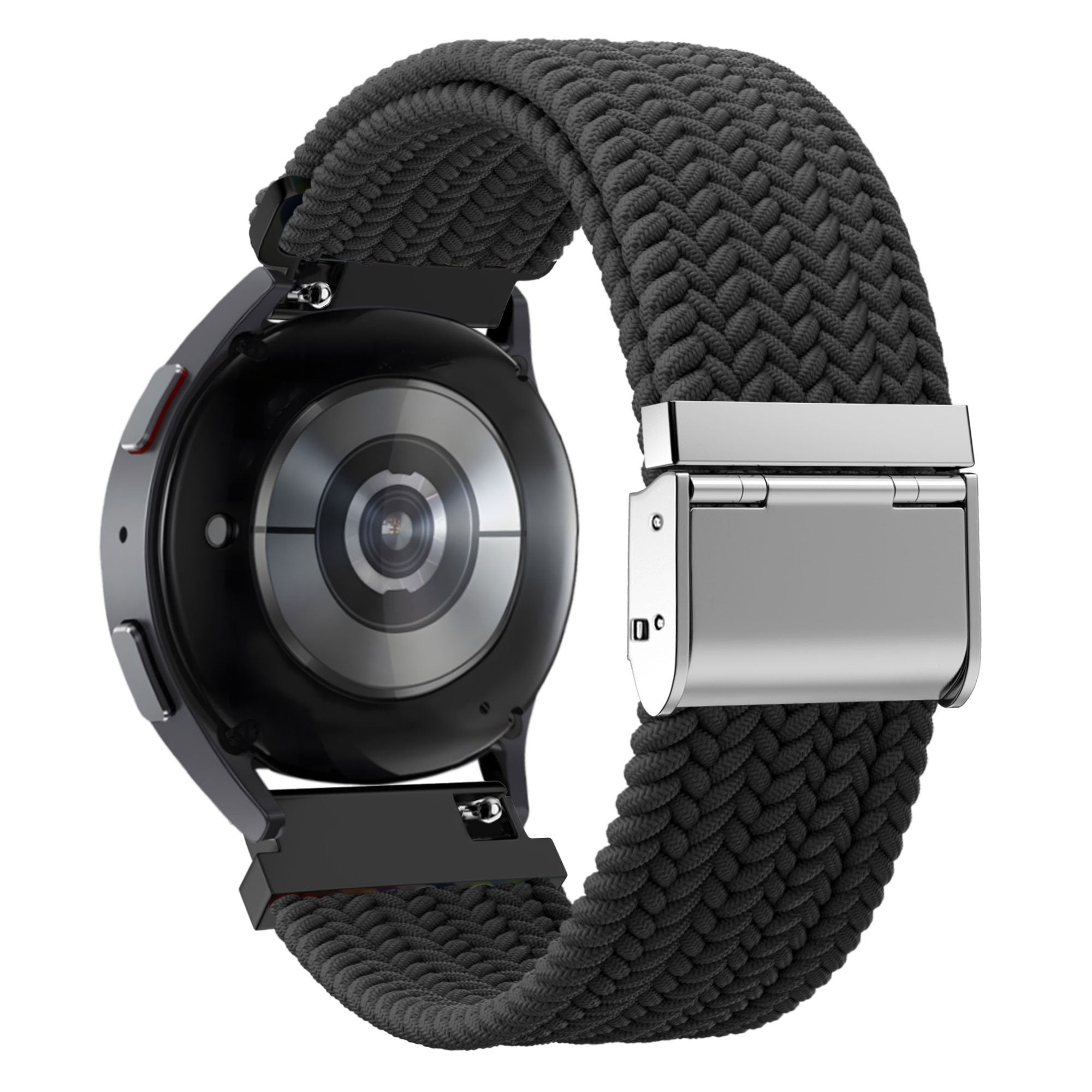 Bandz Correa nylon trenzada Garmin Forerunner 255 (negro)