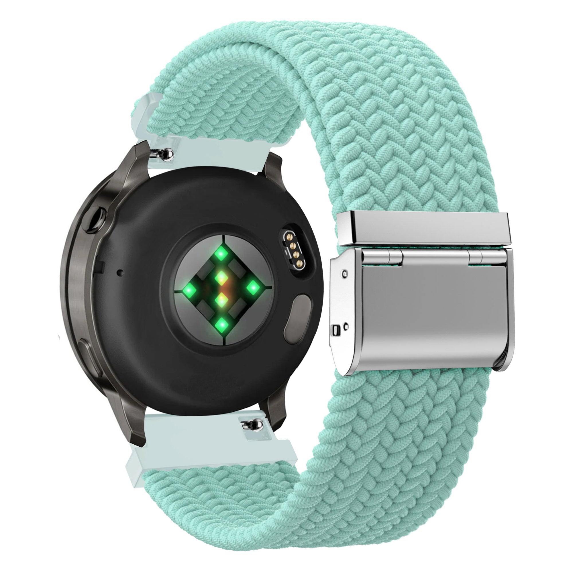 Bandz Correa nylon tejida Garmin Forerunner 170 (turquesa)