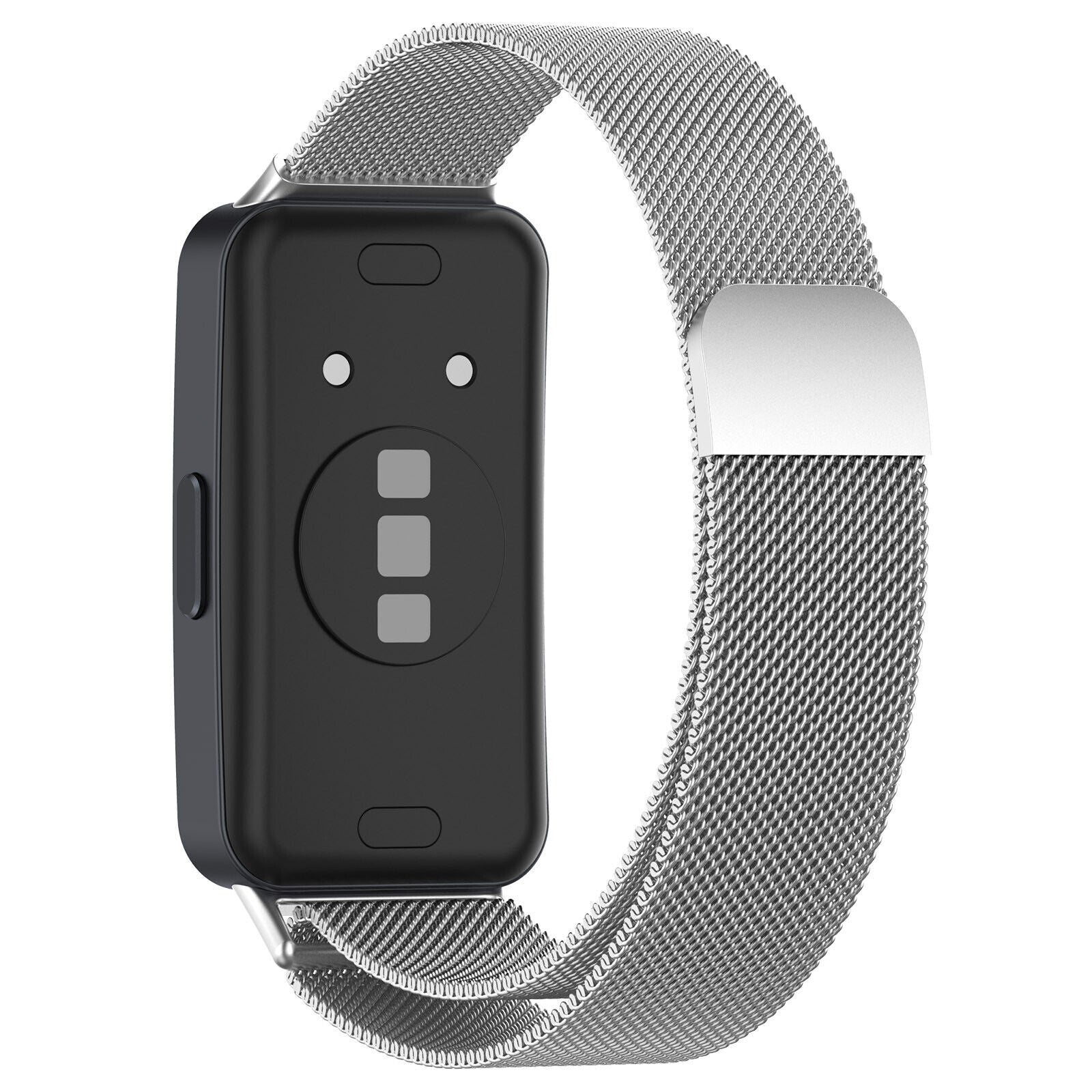 Correa milanesa Huawei Band 10 (plata)