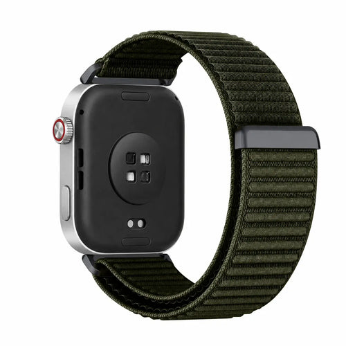 Correa nylon ondulada Redmi Watch 4 (verde oscuro)