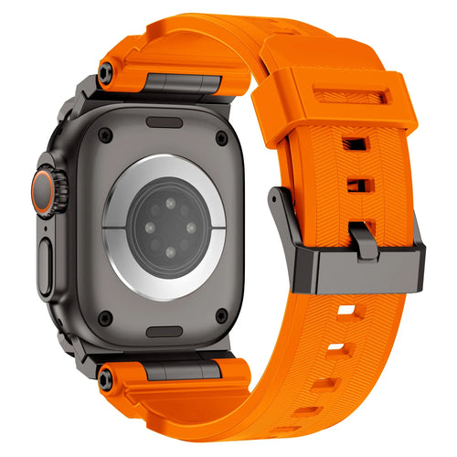 Correa silicona 'Cuatro garras' Apple Watch (naranja)