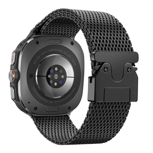 Correa milanesa con hebilla Samsung Galaxy Watch Ultra (negro)