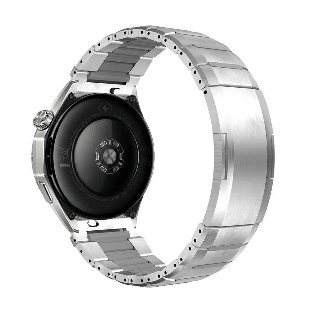 Correa acero híbrido 'One Push' Oppo Watch X2 (titanio/gris)