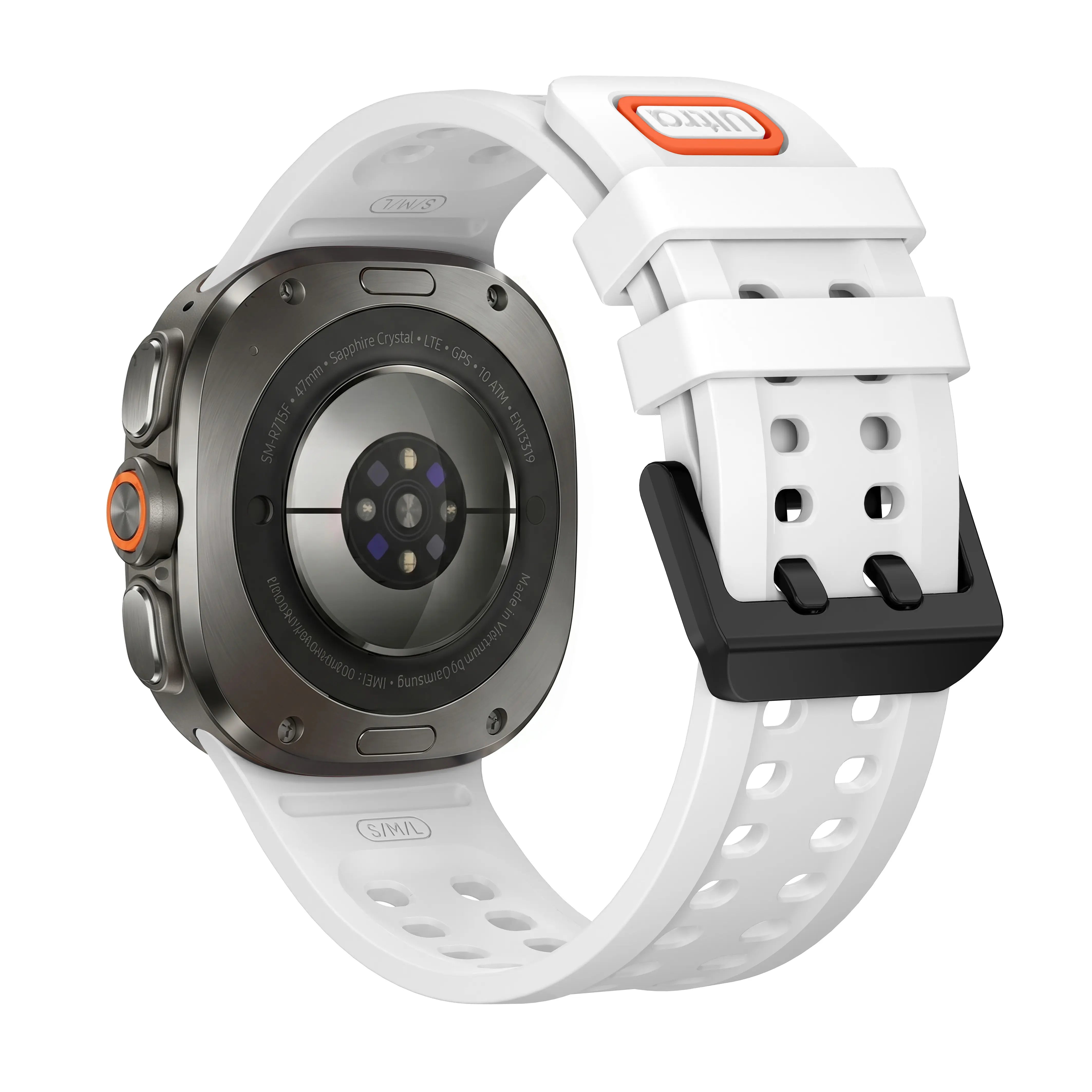 Correa silicona Samsung Galaxy Watch Ultra (blanco)