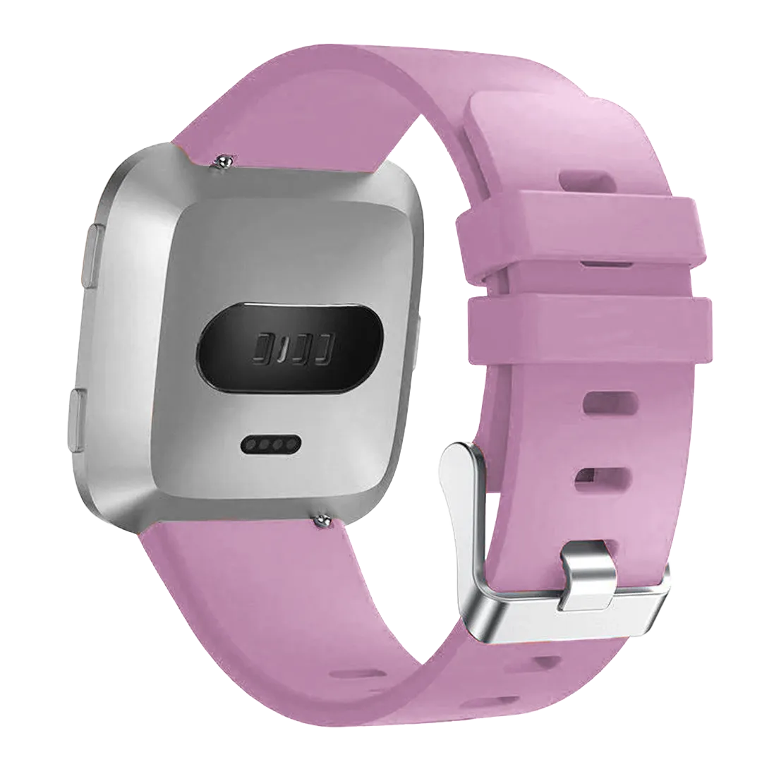 Correa silicona Fitbit Versa (púrpura claro)