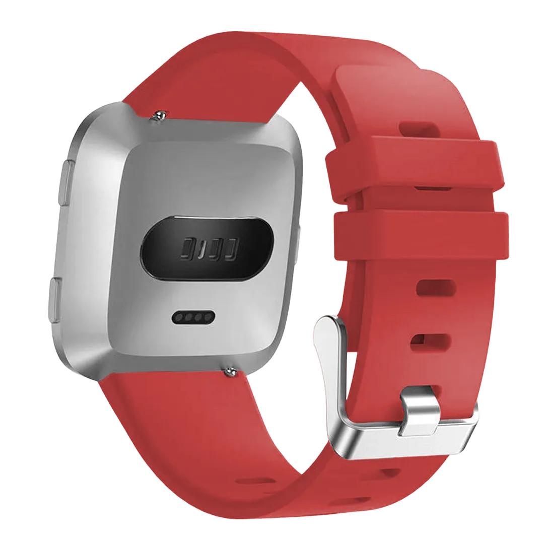 Fitbit Versa/Versa 2 Silicone Strap (Red)
