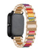 Correa resina acero Amazfit GTS 3 (oro rosado/colores)